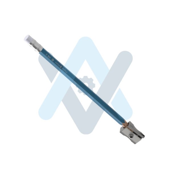 Pencil with Pencil Sharpener - 3D MODELING